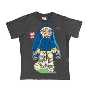 Women's Gray Short Sleeve T-shirt